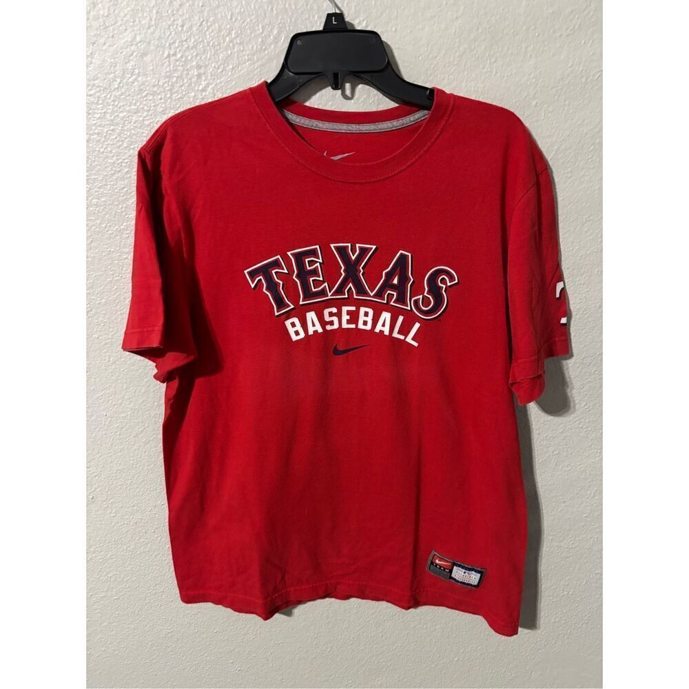 ❤️Nike Genuine Merchandise  Texas Baseball Shirt